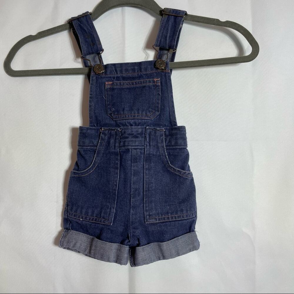 Vintage, Mambro Denim Bibs, Size 2T. In excellent condition!